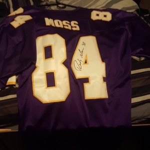 Autograph randy moss jersey